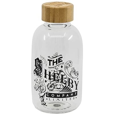 Stor Peaky Blinders Petite Bouteille en Verre réutilisable et transportable Transparent - Publicité Stor Peaky Blinders Petite Bouteille en Verre réutilisable et transportable Transparent - Publicité