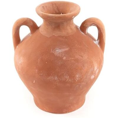 ROCKING GIFTS Vaso in Ceramica Color Terracotta 16 cm - Publicité ROCKING GIFTS Vaso in Ceramica Color Terracotta 16 cm - Publicité