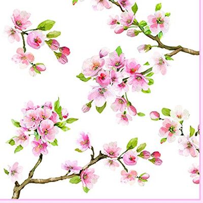 Paper+Design Servietten Frühling Lot de 20 serviettes à motif Fleurs Printemps Décoration de table 33 x 33 cm Multicolore (motif floral) Papier - Publicité Paper+Design Servietten Frühling Lot de 20 serviettes à motif Fleurs Printemps Décoration de table 33 x 33 cm Multicolore (motif floral) Papier - Publicité