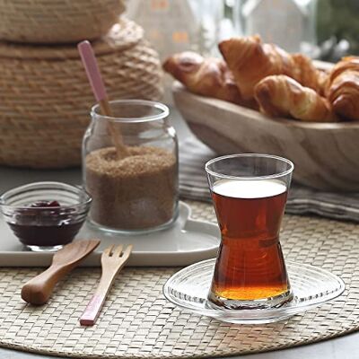 LAV Lot de 12 Verres à thé Derin - Publicité LAV Lot de 12 Verres à thé Derin - Publicité