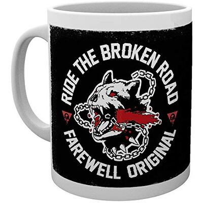 GB Eye Mug Days Gone Broken Road 320 ml - Publicité GB Eye Mug Days Gone Broken Road 320 ml - Publicité