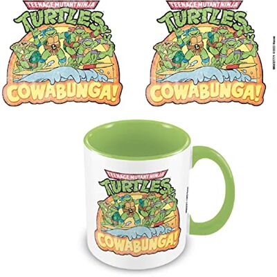 Pyramid MGC27771 Tasse à café en céramique Motif Tortues Ninja 325 ml - Publicité Pyramid MGC27771 Tasse à café en céramique Motif Tortues Ninja 325 ml - Publicité