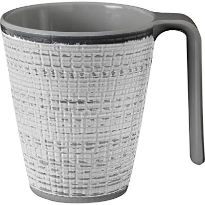 Brunner 0830035N.C7X Tasse de camping avec fond antislip, collection Tivoli de 30 Cl, couleur gris/noir, tasse en matériau résistant, incassable - Publicité Brunner 0830035N.C7X Tasse de camping avec fond antislip, collection Tivoli de 30 Cl, couleur gris/noir, tasse en matériau résistant, incassable - Publicité