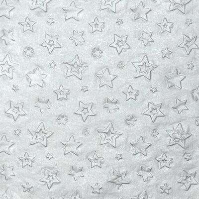 Home Fashion Lot de 16 serviettes de table Motif étoiles de Noël Argenté 33 x 33 cm - Publicité Home Fashion Lot de 16 serviettes de table Motif étoiles de Noël Argenté 33 x 33 cm - Publicité