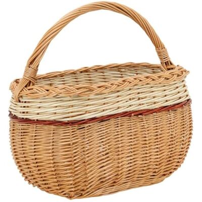 AUBRY GASPARD Panier à provisions en Osier 28 x 28 x 42 cm · Paniers à pain et à provision · Design élégant · Capacité généreuse · Matériaux robustes · Corbeille déco - Publicité AUBRY GASPARD Panier à provisions en Osier 28 x 28 x 42 cm · Paniers à pain et à provision · Design élégant · Capacité généreuse · Matériaux robustes · Corbeille déco - Publicité