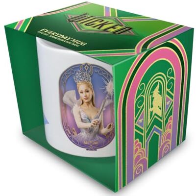 Pyramid Wicked 2 (Glinda) Tasse Blanche 11oz/315ml Tasse en Céramique Blanche, Articles de Boisson Wicked sous Licence Officielle, Taille Unique - Publicité Pyramid Wicked 2 (Glinda) Tasse Blanche 11oz/315ml Tasse en Céramique Blanche, Articles de Boisson Wicked sous Licence Officielle, Taille Unique - Publicité