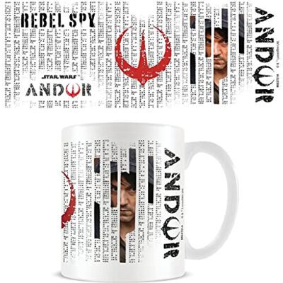 Pyramid Star Wars: Andor Mug (Taille unique) (Blanc/Noir/Rouge) - Publicité Pyramid Star Wars: Andor Mug (Taille unique) (Blanc/Noir/Rouge) - Publicité