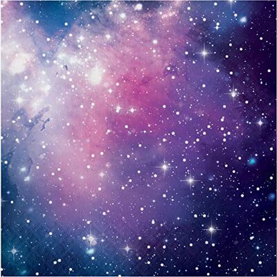 Creative Lot de 16 serviettes de table en papier Motif Galaxy 6,5 - Publicité Creative Lot de 16 serviettes de table en papier Motif Galaxy 6,5 - Publicité