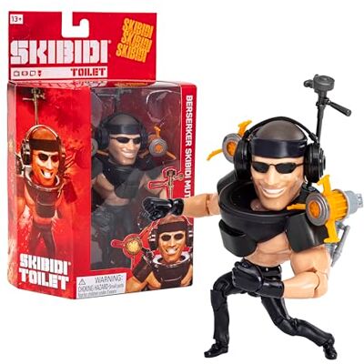 SKIBIDI TOILET Deluxe Berserker Mutant Figure Series 2 Figurines à Collectionner, Youtube Animation Sensation, Produit sous Licence Officielle Merch - Publicité SKIBIDI TOILET Deluxe Berserker Mutant Figure Series 2 Figurines à Collectionner, Youtube Animation Sensation, Produit sous Licence Officielle Merch - Publicité