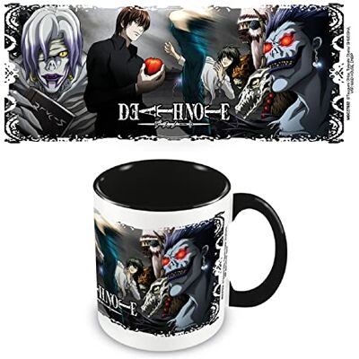 Pyramid Death Note Mug (Kira's Wrath Design) 325 ml Tasse à café en céramique pour homme et femme – Marchandise officielle, noir - Publicité Pyramid Death Note Mug (Kira's Wrath Design) 325 ml Tasse à café en céramique pour homme et femme – Marchandise officielle, noir - Publicité