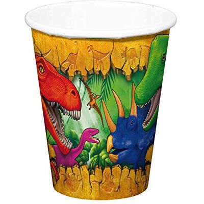 JADEO Modèle: Folat Bv - 6 Gobelets Dinosaures - Publicité JADEO Modèle: Folat Bv - 6 Gobelets Dinosaures - Publicité