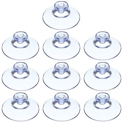 LABUYI 10 Pièces Ventouse,Ventouse Table en Verre,Mini Ventouse,Ventouses Transparentes,Petites Ventouses,pour Variété Surfaces Lisses,Verre,Carrelage,Salle de Bain,Cuisine,en PVC,Sans Crochet (20mm) - Publicité LABUYI 10 Pièces Ventouse,Ventouse Table en Verre,Mini Ventouse,Ventouses Transparentes,Petites Ventouses,pour Variété Surfaces Lisses,Verre,Carrelage,Salle de Bain,Cuisine,en PVC,Sans Crochet (20mm) - Publicité