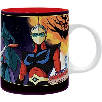 ABYSTYLE – Mug GRENDIZER Actarus – Produit Officiel – Céramique – Contenance 320 ml – Impression Haute Qualité - Publicité ABYSTYLE – Mug GRENDIZER Actarus – Produit Officiel – Céramique – Contenance 320 ml – Impression Haute Qualité - Publicité