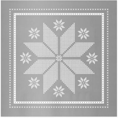 PARTYLOSOPHY Lot de 60 serviettes en papier de Noël avec motif de Noël, parfaites pour les célébrations et les événements, idéales pour la table de fête. (bordé argenté, 25 x 25 cm) - Publicité PARTYLOSOPHY Lot de 60 serviettes en papier de Noël avec motif de Noël, parfaites pour les célébrations et les événements, idéales pour la table de fête. (bordé argenté, 25 x 25 cm) - Publicité
