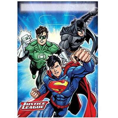 amscan DC Comics 371585 Lot de 8 Sacs à Surprises pliés Bleu Taille Unique - Publicité amscan DC Comics 371585 Lot de 8 Sacs à Surprises pliés Bleu Taille Unique - Publicité