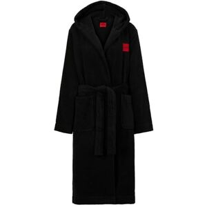 HUGO Femme Terry_Hooded Dressing Gown, Noir 1, XXL - Publicité HUGO Femme Terry_Hooded Dressing Gown, Noir 1, XXL - Publicité