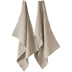 AltoBuy Margaux Lot de 2 Torchons Essuie-Vaisselle 50x70cm Lin Lavé Sable - Publicité AltoBuy Margaux Lot de 2 Torchons Essuie-Vaisselle 50x70cm Lin Lavé Sable - Publicité