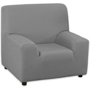 Martina Home Emilia Housse élastique pour canapé 1 Place, Gris, de 70 à 110 cm de Large - Publicité Martina Home Emilia Housse élastique pour canapé 1 Place, Gris, de 70 à 110 cm de Large - Publicité