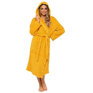 CityComfort Robe de Chambre pour Femmes en Coton éponge Peignoir de très Absorbant Capuche et châle Serviette de Bain Wrap (Moutarde, M, EU 40-42) - Publicité CityComfort Robe de Chambre pour Femmes en Coton éponge Peignoir de très Absorbant Capuche et châle Serviette de Bain Wrap (Moutarde, M, EU 40-42) - Publicité
