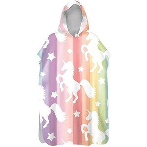 Morbuy Licorne Poncho de Bain Enfant Microfibre, Serviettes de Bain Séchage Rapide Peignoir Natation Serviette de Plage à Capuche pour Filles Garçons Adulte (Étoiles Arc-en-Ciel,75x110cm) - Publicité Morbuy Licorne Poncho de Bain Enfant Microfibre, Serviettes de Bain Séchage Rapide Peignoir Natation Serviette de Plage à Capuche pour Filles Garçons Adulte (Étoiles Arc-en-Ciel,75x110cm) - Publicité