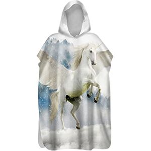 Morbuy Poncho de Bain Enfant Microfibre, Imprimé Licorne Serviettes de Bain Séchage Rapide Peignoir Natation Serviette de Plage à Capuche pour Filles Garçons Adulte (Ailes Blanches,75x110cm) - Publicité Morbuy Poncho de Bain Enfant Microfibre, Imprimé Licorne Serviettes de Bain Séchage Rapide Peignoir Natation Serviette de Plage à Capuche pour Filles Garçons Adulte (Ailes Blanches,75x110cm) - Publicité