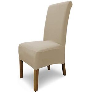 sh SCHEFFLER-HOME LIVE HOMESTYLE SCHEFFLER-Home Housse de Chaise Extensible « Emma » / Lot de 6 / Beige / Élastique en Coton / Avec Bande Élastique / Élégante - Publicité sh SCHEFFLER-HOME LIVE HOMESTYLE SCHEFFLER-Home Housse de Chaise Extensible « Emma » / Lot de 6 / Beige / Élastique en Coton / Avec Bande Élastique / Élégante - Publicité