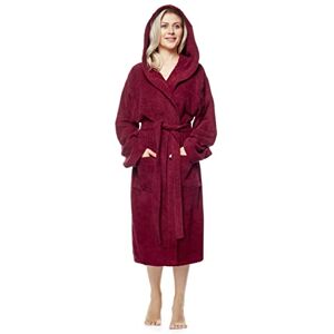 Arus Peignoir de bain, longueur mollet, taille femme: S, taille unisexe: XS-S, Bordeaux - Publicité Arus Peignoir de bain, longueur mollet, taille femme: S, taille unisexe: XS-S, Bordeaux - Publicité