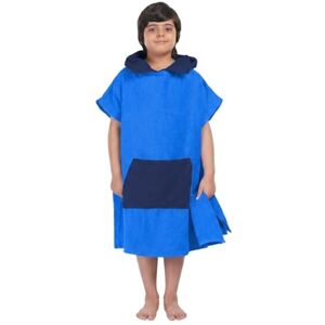 ALLEN & MATE 100% COTON Serviette de plage poncho pour enfants Peignoir de bain surdimensionné à séchage rapide avec capuche et poche pour garçons et filles (10-13 ans, Bleu roi/Bleu marine) - Publicité ALLEN & MATE 100% COTON Serviette de plage poncho pour enfants Peignoir de bain surdimensionné à séchage rapide avec capuche et poche pour garçons et filles (10-13 ans, Bleu roi/Bleu marine) - Publicité
