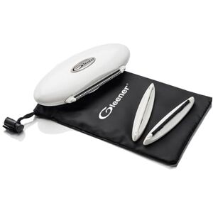 GLEENER Rasoir compact sans piles et anti-peluches Rasoir portable réglable en déplacement, rasoir pour tissus d'ameublement, cachemire, laine, linge de maison (blanc dans la boîte) - Publicité GLEENER Rasoir compact sans piles et anti-peluches Rasoir portable réglable en déplacement, rasoir pour tissus d'ameublement, cachemire, laine, linge de maison (blanc dans la boîte) - Publicité