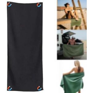 Nioslier Serviette de bain magnétique surdimensionnée 76,2 x 190,5 cm, en microfibre à séchage rapide, résistante au sable, serviette magnétique avec boucle, super absorbante avec fermeture magnétique pour - Publicité Nioslier Serviette de bain magnétique surdimensionnée 76,2 x 190,5 cm, en microfibre à séchage rapide, résistante au sable, serviette magnétique avec boucle, super absorbante avec fermeture magnétique pour - Publicité