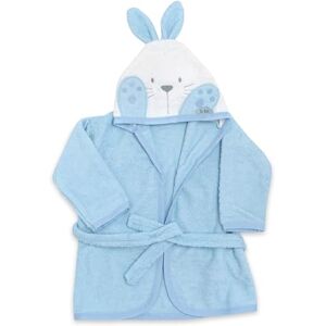 Ti TIN , Peignoir de bain pour Enfant, Taille 1 à 2 ans, Sortie de bain Douce, Confortable et Absorbante 90% coton, 10% polyester Tissu Éponge Motif Lapin Couleur Bleu 340g/m² 15227 - Publicité Ti TIN , Peignoir de bain pour Enfant, Taille 1 à 2 ans, Sortie de bain Douce, Confortable et Absorbante 90% coton, 10% polyester Tissu Éponge Motif Lapin Couleur Bleu 340g/m² 15227 - Publicité