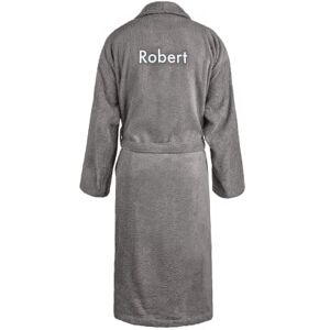 YourSurprise Peignoir personnalisé pour hommes - Gris L/XL - Peignoir - Publicité YourSurprise Peignoir personnalisé pour hommes - Gris L/XL - Peignoir - Publicité