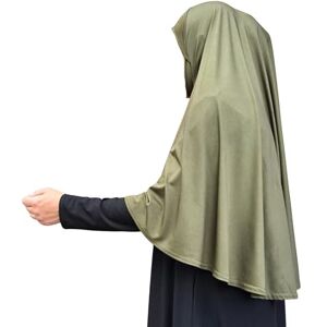 Yaqeen aparell Hijab instantané XL une pièce Al Amira avec couvre-menton idéal pour la maison/bureau/mosquée/Madrassa/Umrah/Hajj/Ramadan/Aïd/cadeau, kaki, Taille unique - Publicité Yaqeen aparell Hijab instantané XL une pièce Al Amira avec couvre-menton idéal pour la maison/bureau/mosquée/Madrassa/Umrah/Hajj/Ramadan/Aïd/cadeau, kaki, Taille unique - Publicité