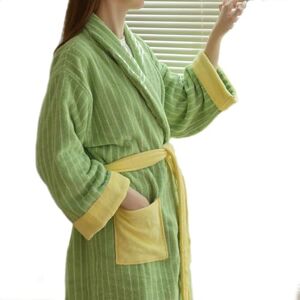 CulineformX Peignoirs en coton pour filles, peignoir moyen pour femmes, peignoirs en peluche douce pour femmes pour cadeaux, Vert, 36-46 - Publicité CulineformX Peignoirs en coton pour filles, peignoir moyen pour femmes, peignoirs en peluche douce pour femmes pour cadeaux, Vert, 36-46 - Publicité