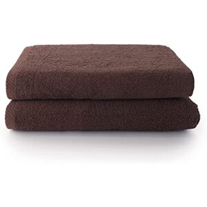Top Towel Plus Lot de 2 Grandes Serviettes de Bain Grandes Serviettes de Douche Serviette de Bain de 100 x 150 cm Brun - Publicité Top Towel Plus Lot de 2 Grandes Serviettes de Bain Grandes Serviettes de Douche Serviette de Bain de 100 x 150 cm Brun - Publicité