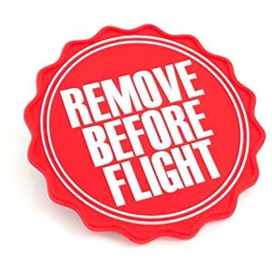 REMOVE BEFORE FLIGHT Diamètre du logo : env. 8 cm - Publicité REMOVE BEFORE FLIGHT Diamètre du logo : env. 8 cm - Publicité