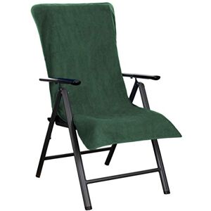 Brandsseller Housse en Éponge pour Chaise de Jardin 65x130 cm – Coussin de Siège d'Extérieur en Coton 100% – Serviette XL Confortable, Antidérapante, Lavable, Certifiée Oeko-Tex – Vert Foncé - Publicité Brandsseller Housse en Éponge pour Chaise de Jardin 65x130 cm – Coussin de Siège d'Extérieur en Coton 100% – Serviette XL Confortable, Antidérapante, Lavable, Certifiée Oeko-Tex – Vert Foncé - Publicité