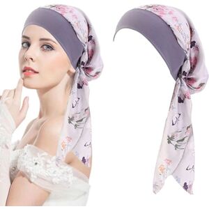 CWPFVQA Turban Élégant Imprimé Floral, Chapeau Couvre-Chef pour Femme, Accessoires Vestimentaires - Publicité CWPFVQA Turban Élégant Imprimé Floral, Chapeau Couvre-Chef pour Femme, Accessoires Vestimentaires - Publicité