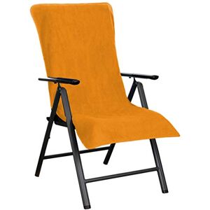 Brandsseller Housse en Éponge pour Chaise de Jardin 65x130 cm – Coussin de Siège d'Extérieur en Coton 100% – Serviette XL Confortable, Antidérapante, Lavable, Certifiée Oeko-Tex – Orange - Publicité Brandsseller Housse en Éponge pour Chaise de Jardin 65x130 cm – Coussin de Siège d'Extérieur en Coton 100% – Serviette XL Confortable, Antidérapante, Lavable, Certifiée Oeko-Tex – Orange - Publicité