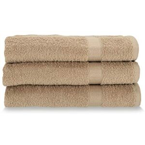 Gabel Lot de 3 Serviettes pour Visage, éponge en Pur Coton hydrophile, 60 x 100 cm, Greige, - Publicité Gabel Lot de 3 Serviettes pour Visage, éponge en Pur Coton hydrophile, 60 x 100 cm, Greige, - Publicité