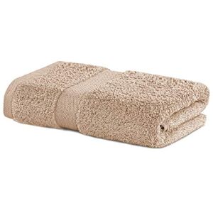 Serviette Beige Marina DecoKing 50x100 - Serviette - Publicité Serviette Beige Marina DecoKing 50x100 - Serviette - Publicité