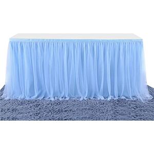 Generic Jupe de table en tulle 183 cm x 77 cm En tulle Décoration de table Pour fête prénatale, fête prénatale, fête prénatale, fête prénatale, fille, mariage, anniversaire, anniversaire d'enfant - Publicité Generic Jupe de table en tulle 183 cm x 77 cm En tulle Décoration de table Pour fête prénatale, fête prénatale, fête prénatale, fête prénatale, fille, mariage, anniversaire, anniversaire d'enfant - Publicité
