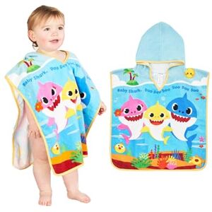 Baby Shark Poncho Serviette éponge 100% Coton 12 Mois + Super absorbante Lavable en Machine 50 x 50 cm Unisexe bébé Bain Plage Natation Serviette pour Enfants avec Capuche - Publicité Baby Shark Poncho Serviette éponge 100% Coton 12 Mois + Super absorbante Lavable en Machine 50 x 50 cm Unisexe bébé Bain Plage Natation Serviette pour Enfants avec Capuche - Publicité