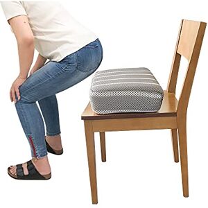 KAVIL Coussin rehausseur extra ferme pour adultes Coussins de chaise pour personnes âgées Lavables Épais Pour rehausser la hauteur Pour canapé, maison, terrasse, bureau - Publicité KAVIL Coussin rehausseur extra ferme pour adultes Coussins de chaise pour personnes âgées Lavables Épais Pour rehausser la hauteur Pour canapé, maison, terrasse, bureau - Publicité