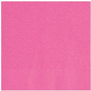 Unique - Serviettes en Papier-13cm-Couleur Rose Vif, Paquet de 20 (Lot de 1), 80481, Hot Pink, Pack of 20 - Publicité