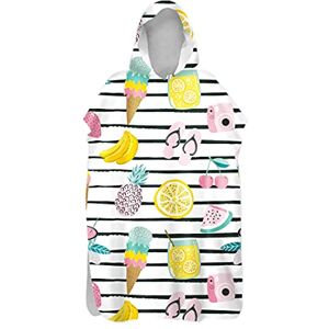Morbuy Poncho de Bain Enfant Microfibre, Plage D'été 3D Serviettes de Bain Séchage Rapide Peignoir Natation Serviette de Plage à Capuche pour Filles Garçons Adulte (Fruit de la Passion,80x110cm) - Publicité Morbuy Poncho de Bain Enfant Microfibre, Plage D'été 3D Serviettes de Bain Séchage Rapide Peignoir Natation Serviette de Plage à Capuche pour Filles Garçons Adulte (Fruit de la Passion,80x110cm) - Publicité