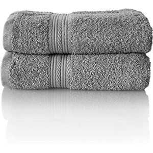 Glart Lot de Serviettes Éponge de Qualité Supérieure, Gamme Disponible en 6 Coloris et 5 Tailles, Coloris : Gris Platine, 2 Serviettes de Toilette de 50 X 100 cm - Publicité Glart Lot de Serviettes Éponge de Qualité Supérieure, Gamme Disponible en 6 Coloris et 5 Tailles, Coloris : Gris Platine, 2 Serviettes de Toilette de 50 X 100 cm - Publicité