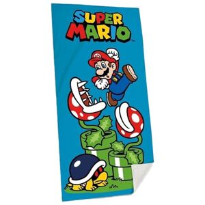 Nintendo Kids Euroswan Serviette en coton Super Mario 140 x 70 cm - Publicité