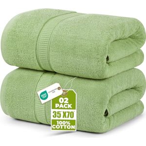 Utopia Towels Luxueux Drap de Bain géant 2 pièces, 100% Coton filé à Anneaux, très Absorbant et à séchage Rapide, Serviette de Bain/Serviette de Sauna, Super Douce (90 x 180 cm, Vert Sauge) - Publicité Utopia Towels Luxueux Drap de Bain géant 2 pièces, 100% Coton filé à Anneaux, très Absorbant et à séchage Rapide, Serviette de Bain/Serviette de Sauna, Super Douce (90 x 180 cm, Vert Sauge) - Publicité
