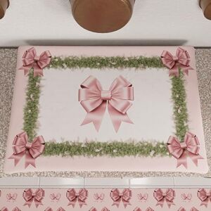 PETTI Artigiani Italiani Couvre-Plaque de Noël 46x76 cm, Protège-Plaque Décoratif et Lavable, Design Festif en Microfibre de Qualité, Motif 'Noeud Rose', 100% Fabriqué en Italie - Publicité PETTI Artigiani Italiani Couvre-Plaque de Noël 46x76 cm, Protège-Plaque Décoratif et Lavable, Design Festif en Microfibre de Qualité, Motif 'Noeud Rose', 100% Fabriqué en Italie - Publicité